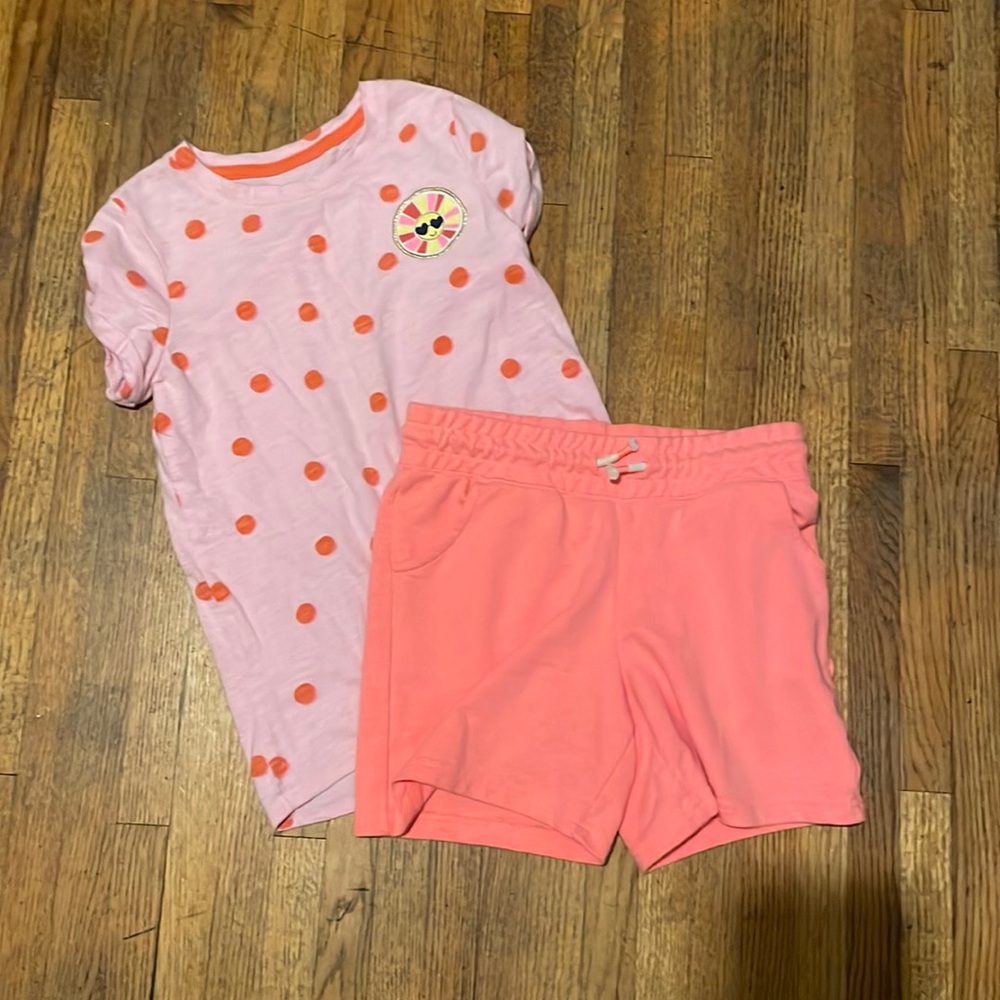 Cat & Jack shirt and shorts set